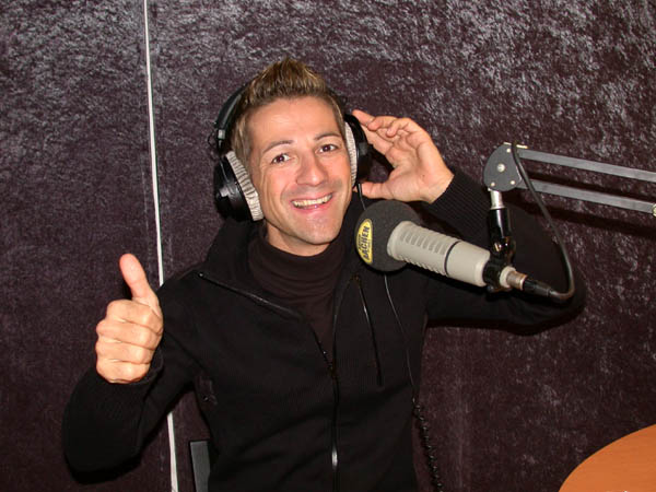 Bruce Kapusta zum Gast im Öcher Treff bei Radio Aachen. Foto: Gerd Simons