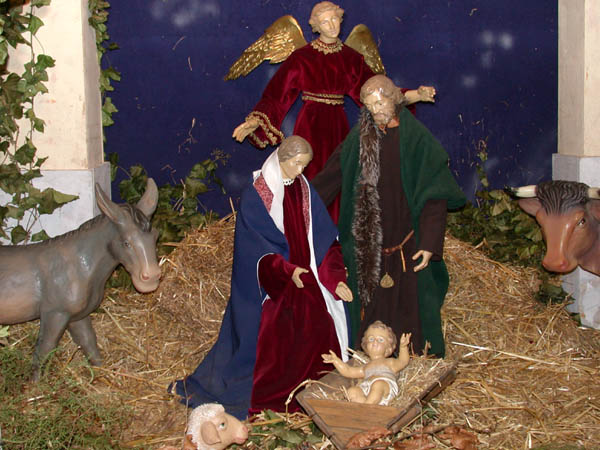 Weihnachtskrippe in der Elisengalerie. Foto: Gerd Simons