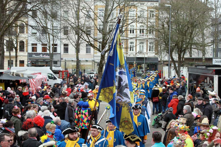 Wie 2020 wird das KK Oecher Storm auch in dieser Session am Neumarkt sein närrisches Manöver abhalten. Foto: Gerd Simons
